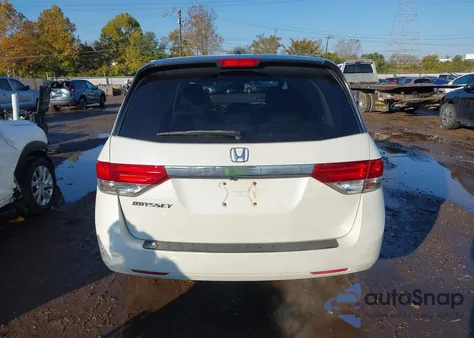 2015 Honda Odyssey Ex-L z USA, uszkodzony, nr VIN 5FNRL5H64FB037695